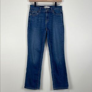 Levi’s Women’s 4 Jeans 505 Straight Leg Dark Wash